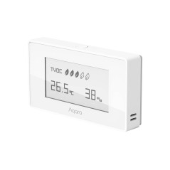 Aqara AAQS-S01 Air Quality Sensor - Improve Health with Real-Time Monitoring - White